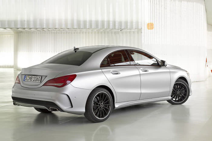 Mercedes CLA compact saloon photo gallery